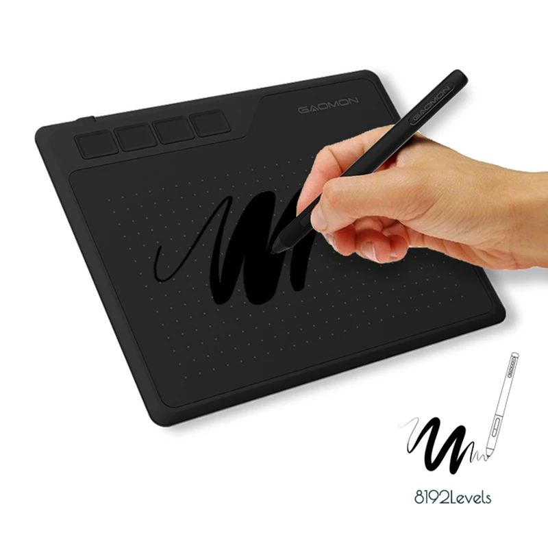 GAOMON S620 6.5×4-Inch Drawing Tablet – 8192-Level Pen - Image 2