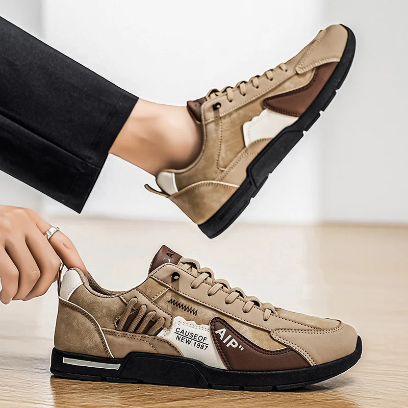 High Quality Shoes for Men Spring Autumn Canvas Breathable Youth Leisure Loafers Walking Men Shoes Lightweight Sneakers - Image 5