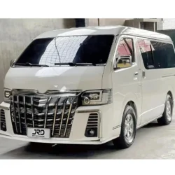 Hiace 2012–2018 Body Kit – Alphard-Style Front & Rear Bumpers