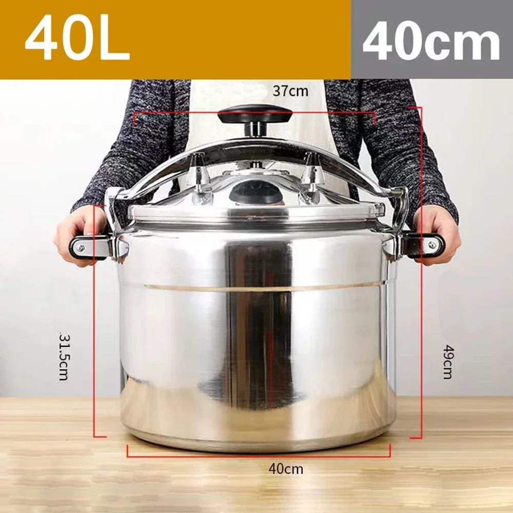 Commercial Large Capacity Pressure Cooker, Stew Pot, Kitchen Cookware, Safety Pan, Induction Cooker, 9-60L Autoclave Rice Cooker - Image 12