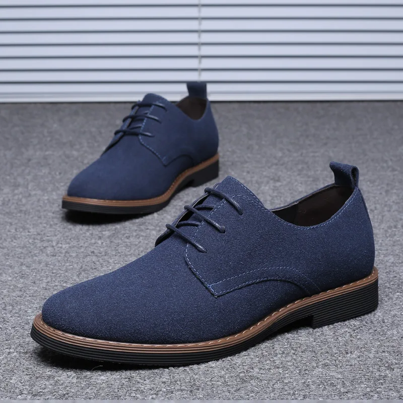High Quality Men's Shoes Oxford Casual Men Leather Shoes Classic Sneakers for Male Large Size 38-48 Comfortable Man's Sneakers - Image 2