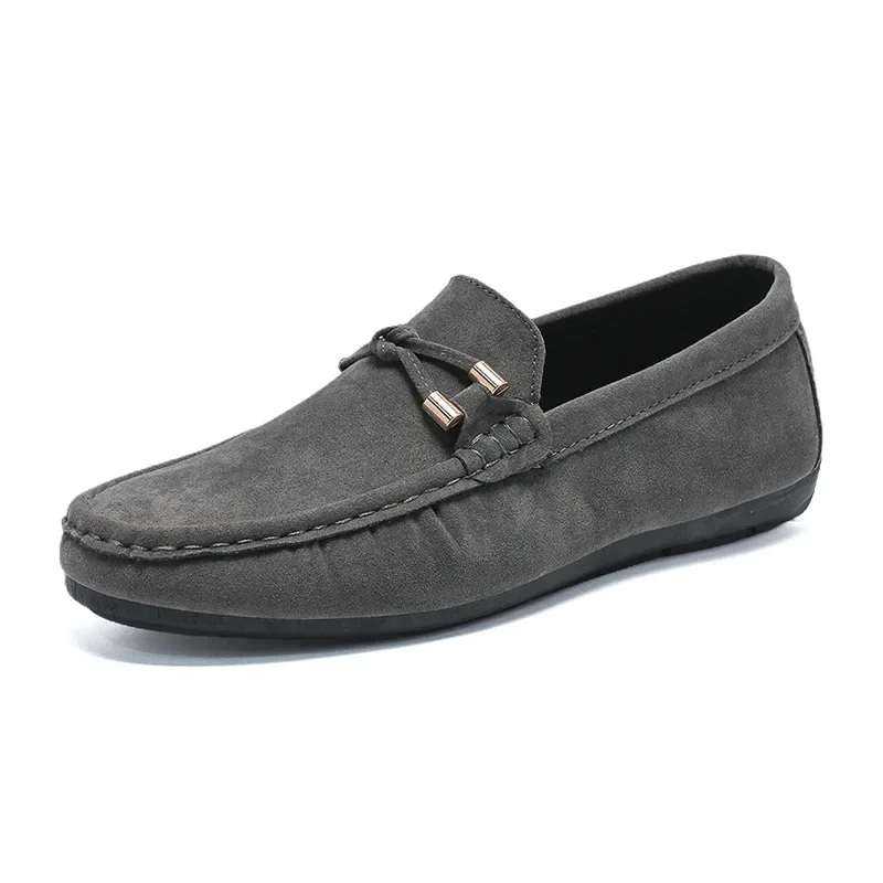Men Loafers Breathable Shoes Men Sneakers Casual shoes Men's flats non-slip Driving Shoes Soft Moccasins Boat Shoes 2024 - Image 4