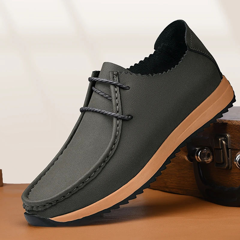 Casual Shoes Outdoor Male Fashion Inner Height Shoes 6cm Height Increasing Sports Shoe Classic Non-slip Tenis Masculino Trainers - Image 2