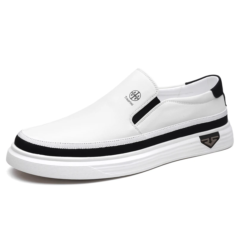 High-quality Leather Mens Loafers Comfortable Slip-on Flats Driving Casual Shoes Soft Sole Walking Shoes Moccasins Driving Shoes - Image 10