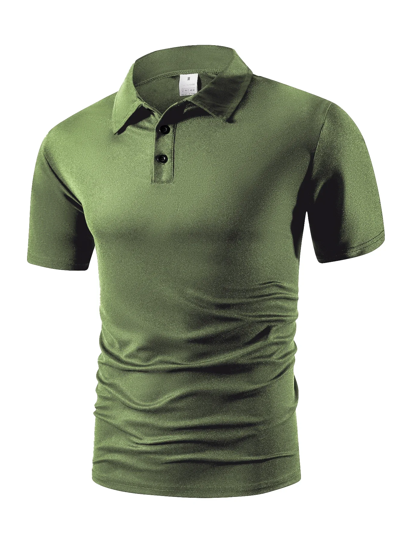Men's Summer Polo Shirt Casual Breathable Comfortable T Shirts Solid Color High Quality Short Sleeve T-Shirt Outdoor Sport Tops - Image 8
