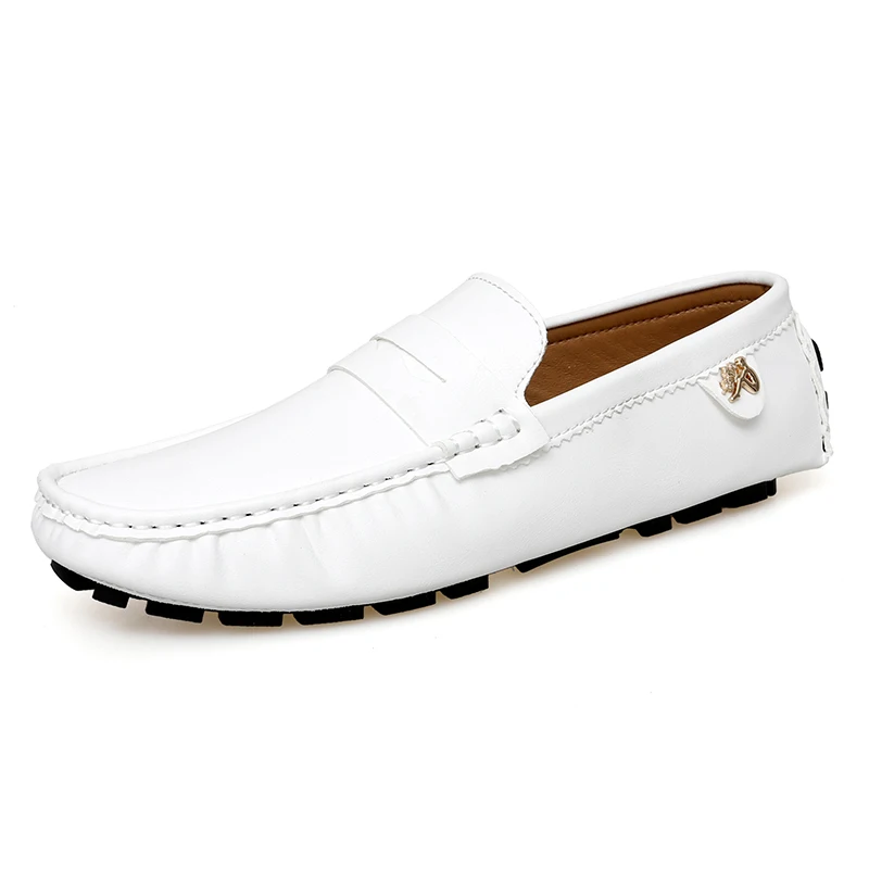 2025 New Model Handmade Loafers for Men, Soft-Soled Slip-On Korean Style Trendy Versatile Casual Driving Shoes - Image 10