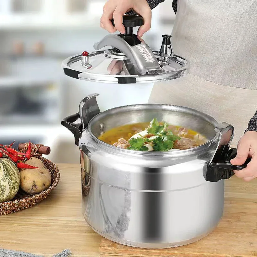Commercial Large Capacity Pressure Cooker, Stew Pot, Kitchen Cookware, Safety Pan, Induction Cooker, 9-60L Autoclave Rice Cooker - Image 4