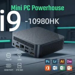 Mini PC – Intel Core i9-10980HK, 32GB RAM, 2TB SSD