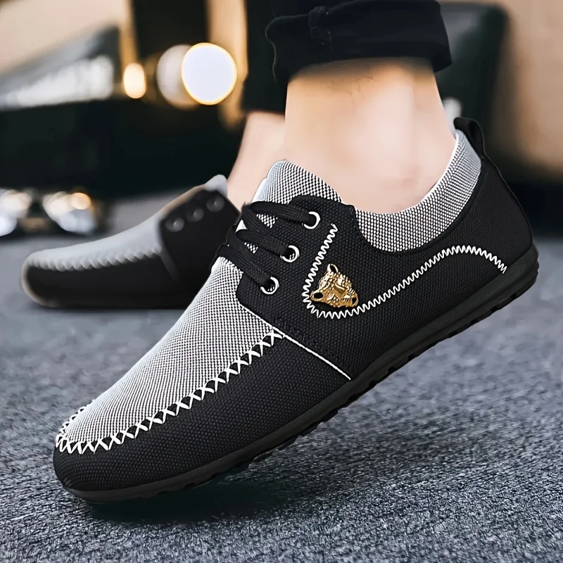 Men's Loafers with a Comfortable and Breathable Upper, Lightweight and Durable Sole, Suitable for Business Activities, Daily Casual Wear, Etc - Image 2