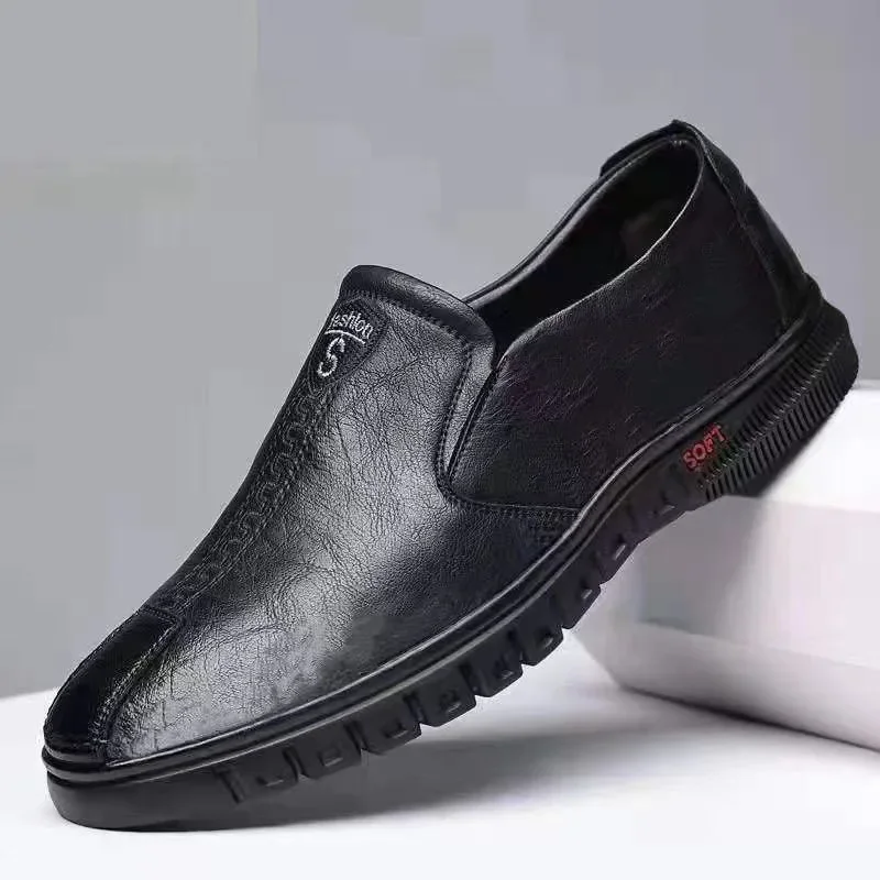 2026 PU Leather Men's Loafers Luxury Men Casual Shoes New Fashion Driving Shoes Breathable Slip on Men Moccasins Plus Size 39~44 - Image 7