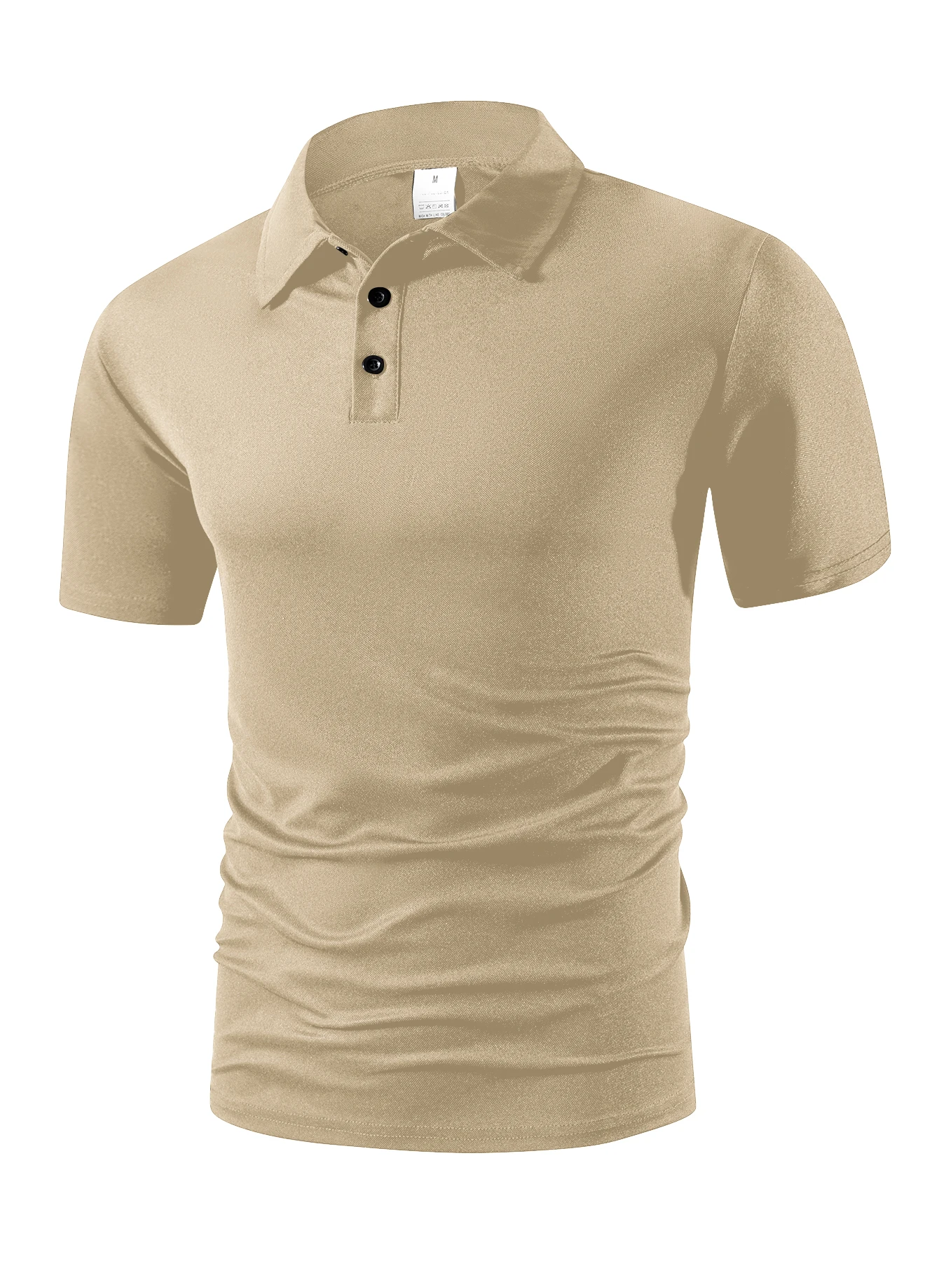 Men's Summer Polo Shirt Casual Breathable Comfortable T Shirts Solid Color High Quality Short Sleeve T-Shirt Outdoor Sport Tops - Image 4