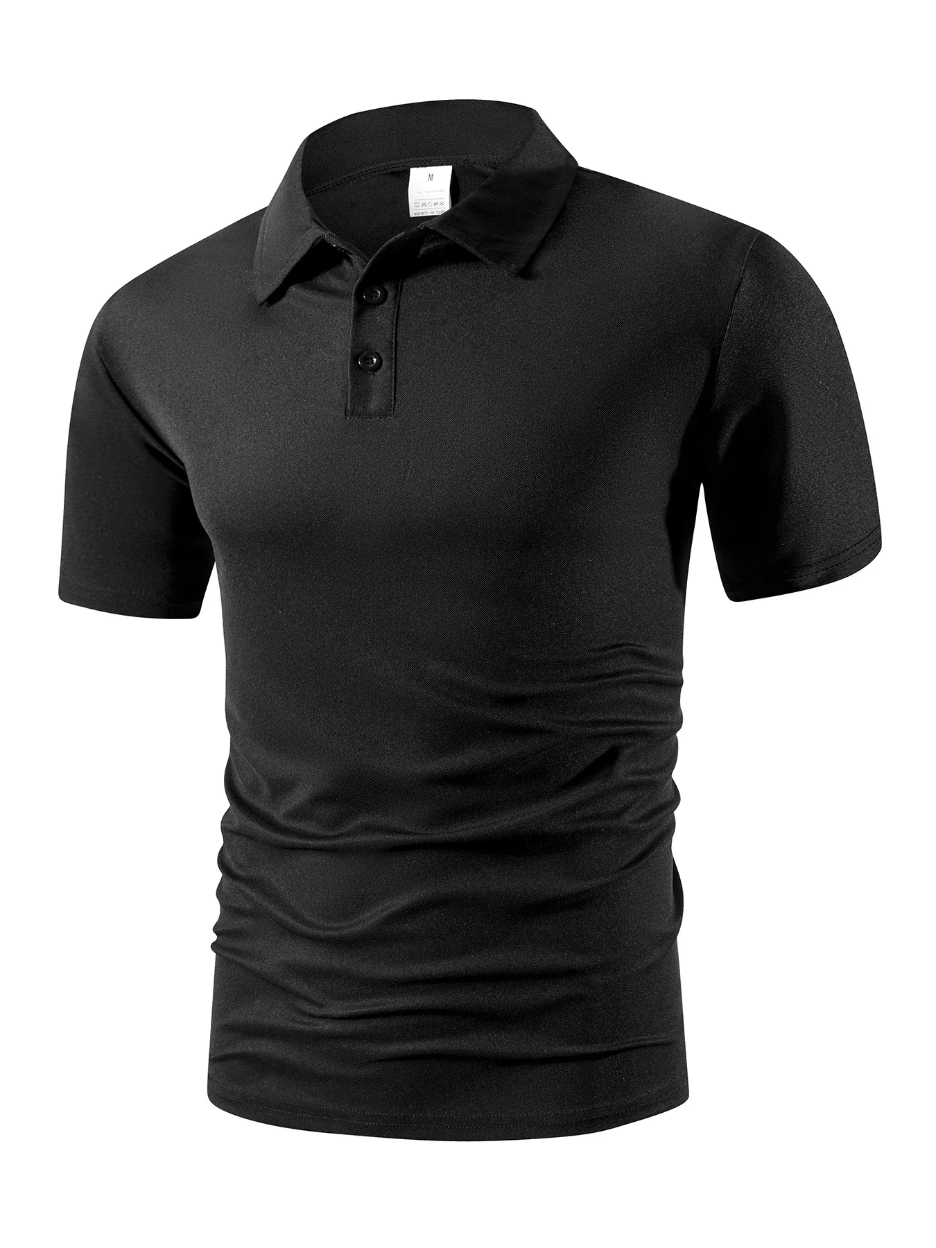 Men's Summer Polo Shirt Casual Breathable Comfortable T Shirts Solid Color High Quality Short Sleeve T-Shirt Outdoor Sport Tops - Image 5