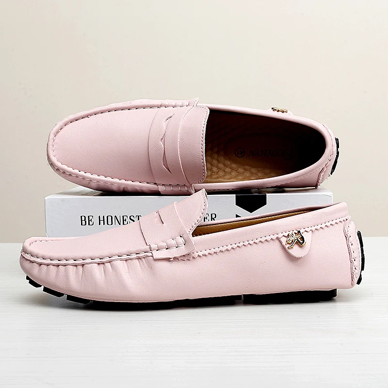 2025 New Model Handmade Loafers for Men, Soft-Soled Slip-On Korean Style Trendy Versatile Casual Driving Shoes - Image 3