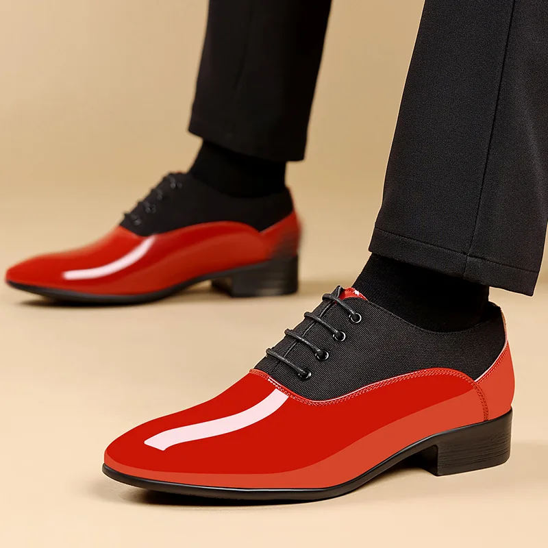 Men Shoes Luxury Leather Business Casual Shoes Lace Up Plus Size Wear Resistant Office Shoe High Quality Summer Men Dress Shoe - Image 6