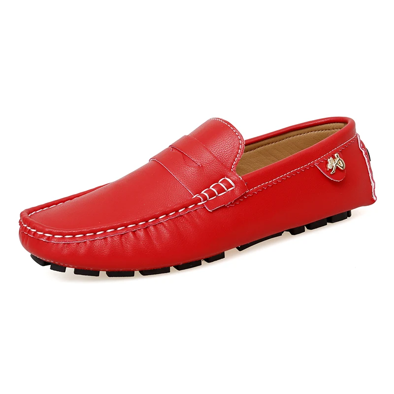 2025 New Model Handmade Loafers for Men, Soft-Soled Slip-On Korean Style Trendy Versatile Casual Driving Shoes - Image 8