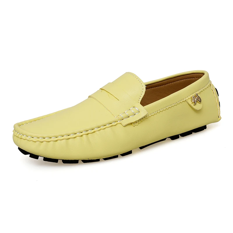 2025 New Model Handmade Loafers for Men, Soft-Soled Slip-On Korean Style Trendy Versatile Casual Driving Shoes - Image 11