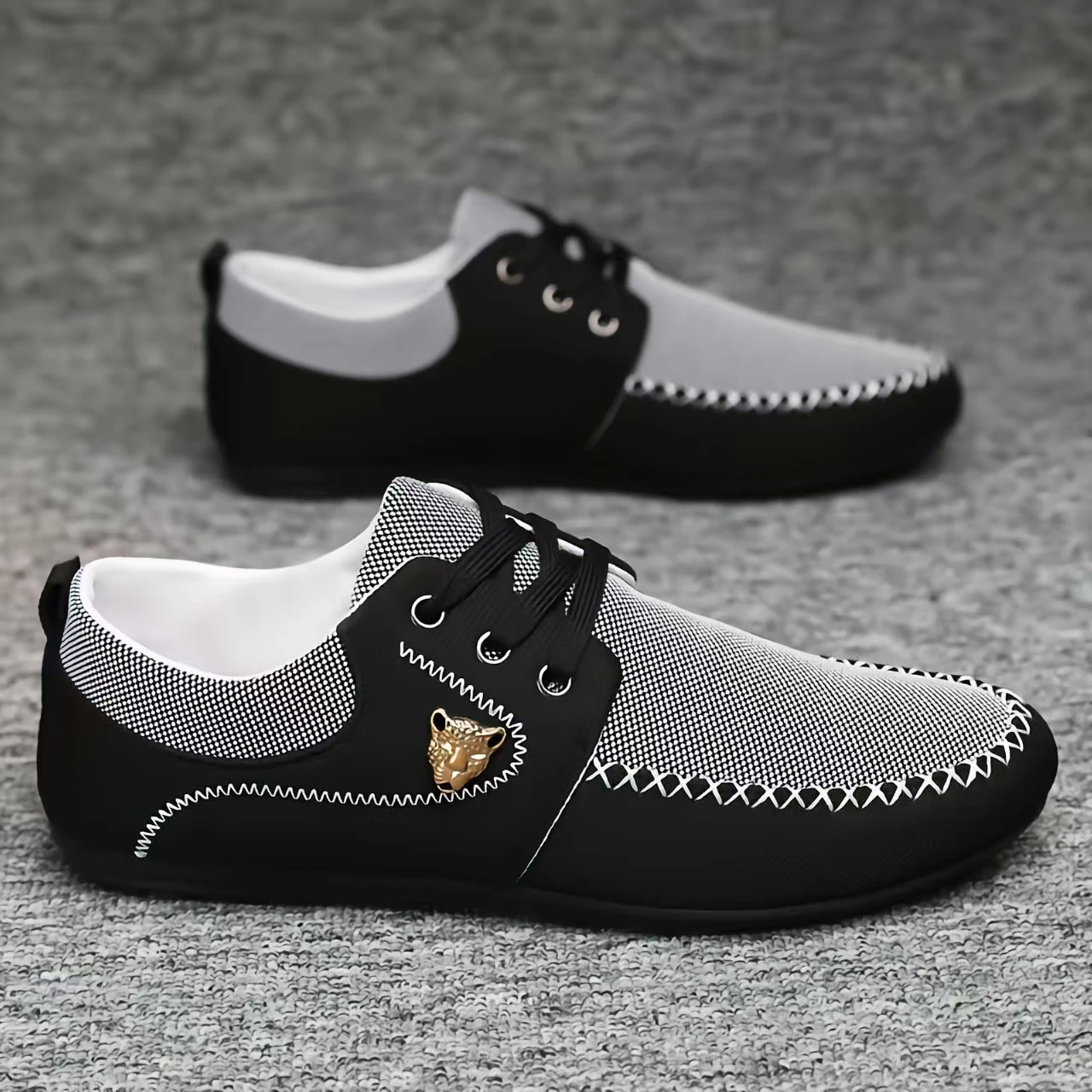 Men's Loafers with a Comfortable and Breathable Upper, Lightweight and Durable Sole, Suitable for Business Activities, Daily Casual Wear, Etc - Image 5