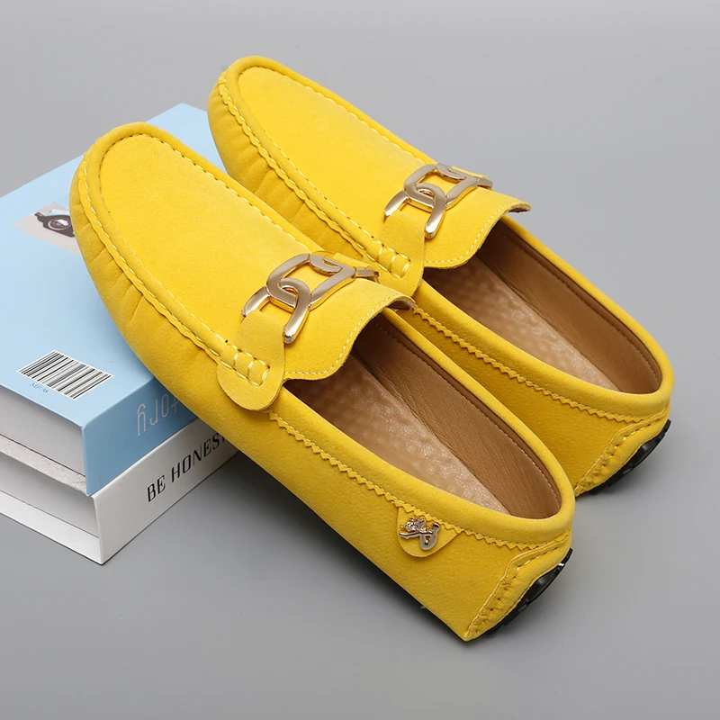 2025 New Style Handmade Loafers for Men, Soft Sole Slip-On Casual Shoes, Breathable Trendy Versatile Large Size - Image 2