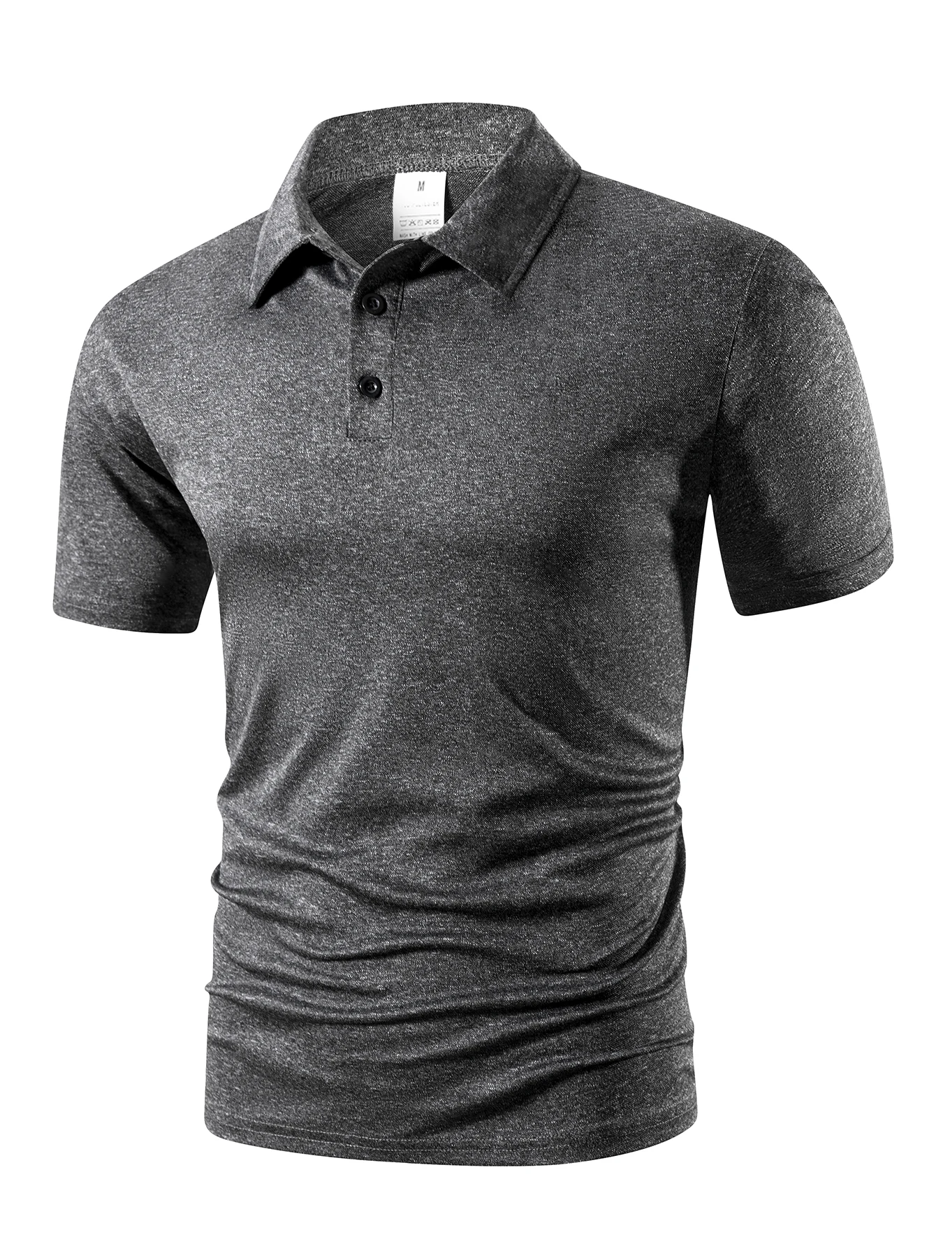 Men's Summer Polo Shirt Casual Breathable Comfortable T Shirts Solid Color High Quality Short Sleeve T-Shirt Outdoor Sport Tops - Image 6