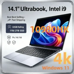 14.1-Inch Gaming Laptop – intel Core i9-10980HK, 16GB RAM, 1/2TB SSD
