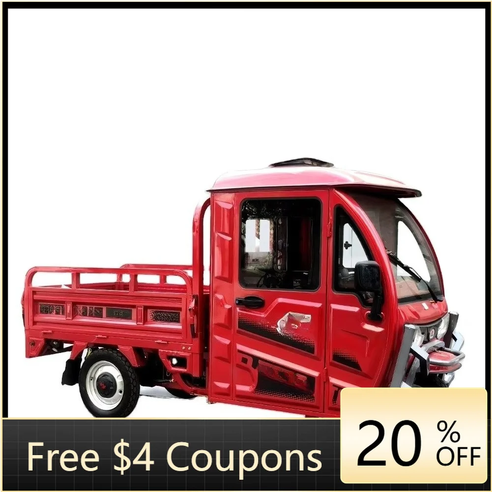 72V Adult Cargo Electric Tricycle – 3-Wheel Utility Trike