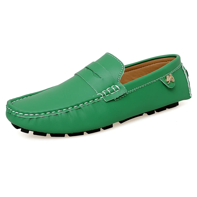 2025 New Model Handmade Loafers for Men, Soft-Soled Slip-On Korean Style Trendy Versatile Casual Driving Shoes - Image 9