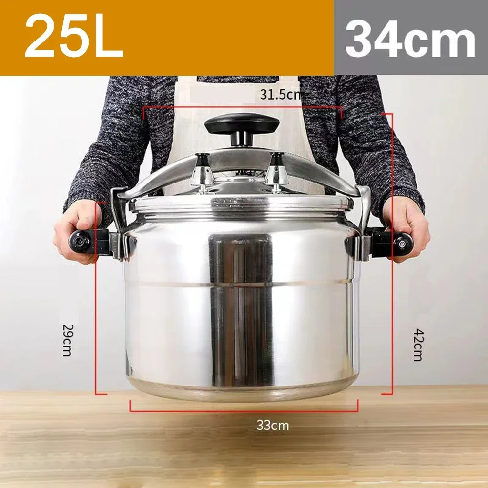 Commercial Large Capacity Pressure Cooker, Stew Pot, Kitchen Cookware, Safety Pan, Induction Cooker, 9-60L Autoclave Rice Cooker - Image 15