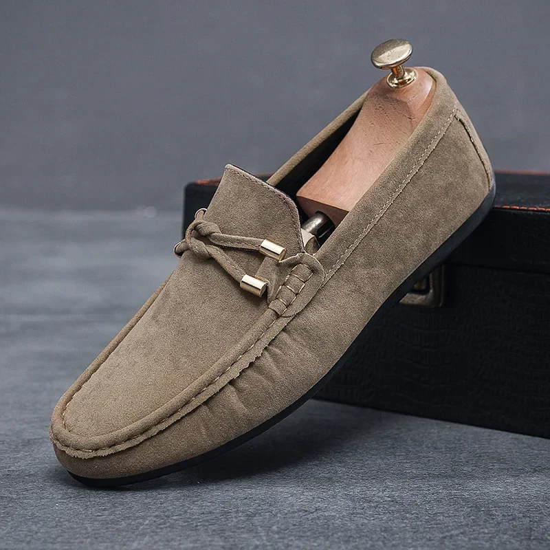 Men Loafers Breathable Shoes Men Sneakers Casual shoes Men's flats non-slip Driving Shoes Soft Moccasins Boat Shoes 2024 - Image 6