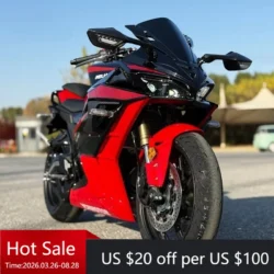 8000W Water-Cooled Electric Racing Motorcycle – 96V