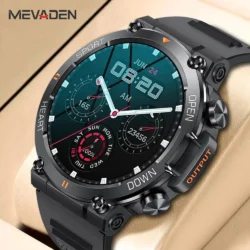 MEVADEN 1.39 inch HD Bluetooth Call Smart Watch Men Sports Fitness Tracker Heart Monitor 400mAh Smartwatch For Android IOS MD56