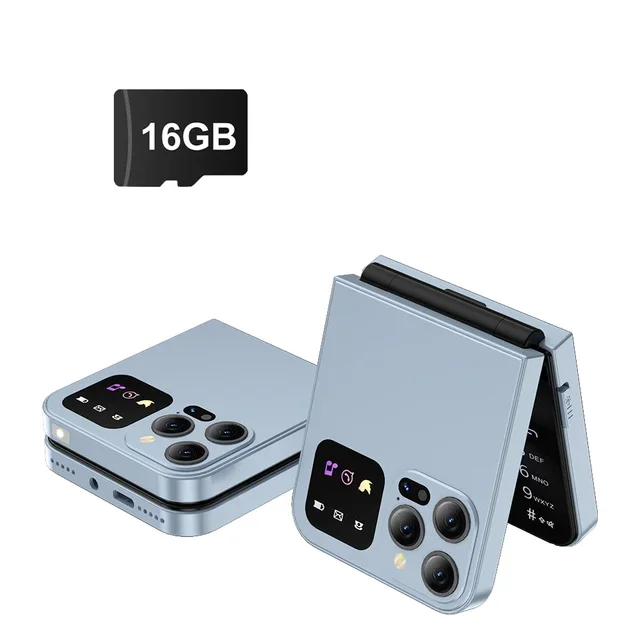 SERVO A50 PRO Flip Mobile Phone 2.4" Speed Dial Automatic Call Recording Blacklist 2 SIM Camera 2G Flashlight Button Cellphones - Image 8