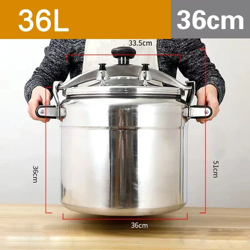 Commercial Large Capacity Pressure Cooker, Stew Pot, Kitchen Cookware, Safety Pan, Induction Cooker, 9-60L Autoclave Rice Cooker - Image 13