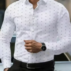 Recommended Selection of Men's Shirts, Long Sleeved Button Up Shirts, Business Shirts, Daily Wear, Trendy Tops