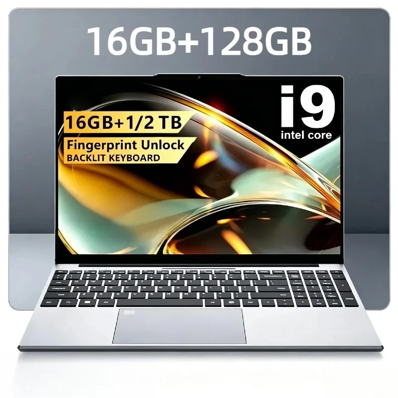 Intel Core i9 10980HK 15.6 Inch Gaming Laptop 32GB RAM 2TB SSD Fingerprint Unlock 4K WiFi 6 Ultrabook Pro Max Speed - Image 14