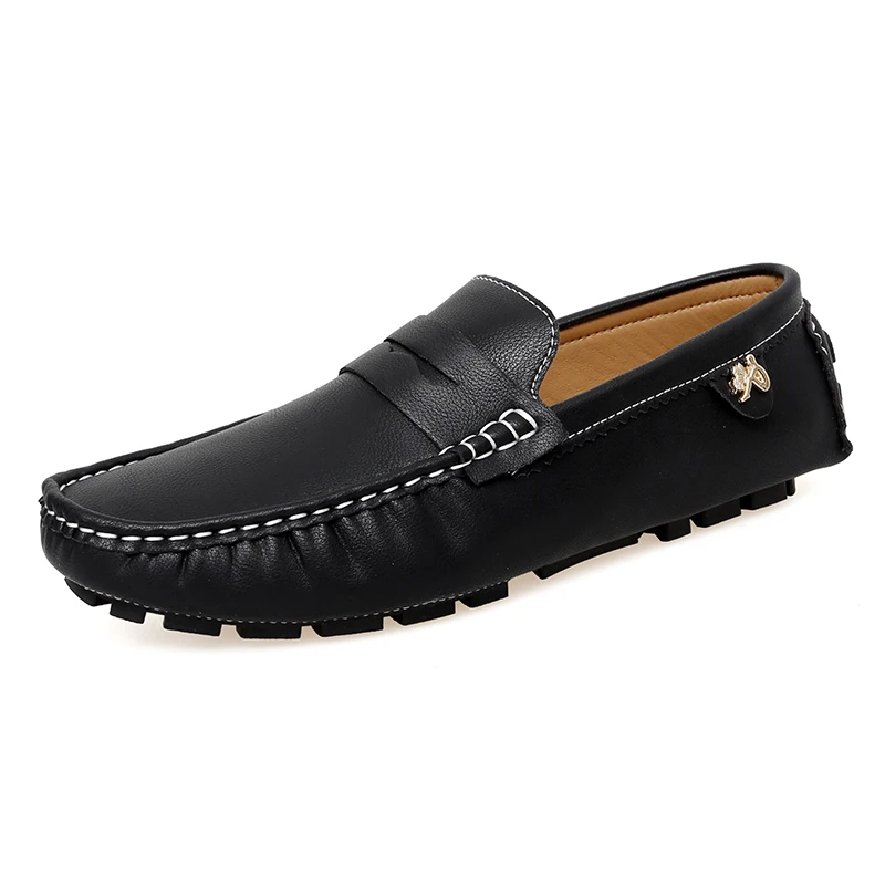 2025 New Model Handmade Loafers for Men, Soft-Soled Slip-On Korean Style Trendy Versatile Casual Driving Shoes - Image 7