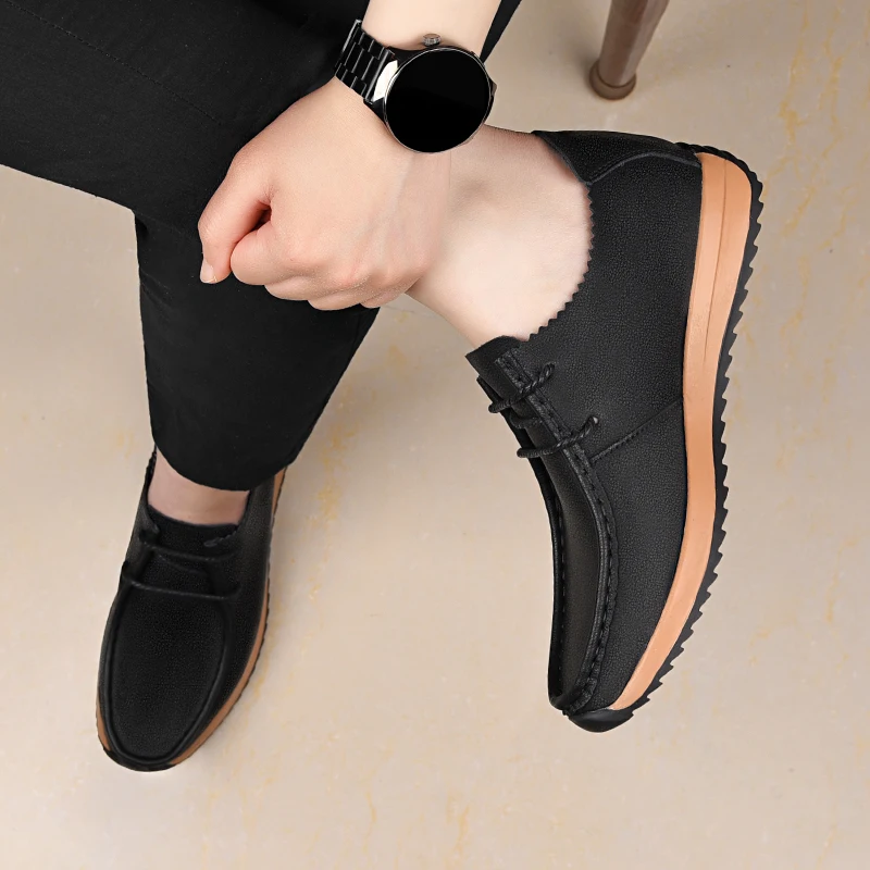 Casual Shoes Outdoor Male Fashion Inner Height Shoes 6cm Height Increasing Sports Shoe Classic Non-slip Tenis Masculino Trainers - Image 4