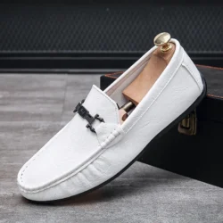 Men Shoes Casual Mens Loafers Moccasins Designer Slip on Boat Shoes High Quality Chaussure Homme