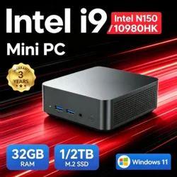 Mini PC – Intel Core i9-10980HK, 16GB RAM, 2TB SSD