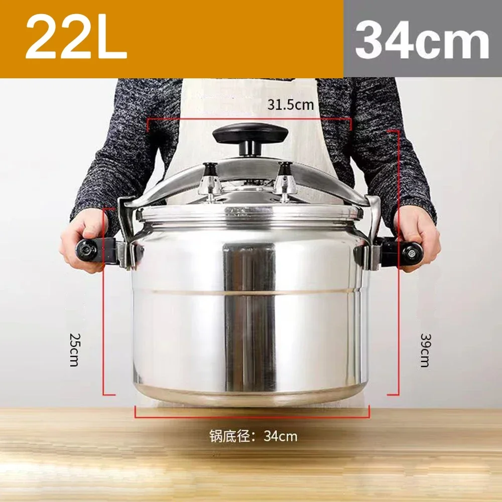 Commercial Large Capacity Pressure Cooker, Stew Pot, Kitchen Cookware, Safety Pan, Induction Cooker, 9-60L Autoclave Rice Cooker - Image 16