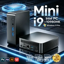 Mini PC – Intel Core i9-10980HK, 32GB RAM, 1/2TB SSD