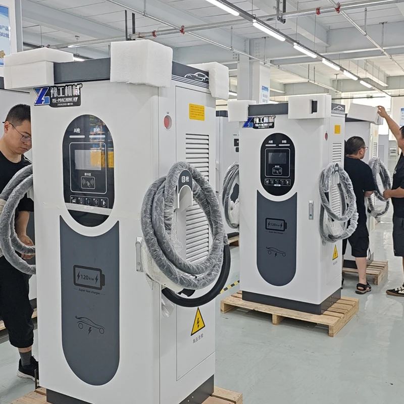 Customized Commercial Level 3 EV Charging Station 80KW-240KW CCS2 GBT DC Fast Charger Public Charger for Electric Car SUV Van - Image 3