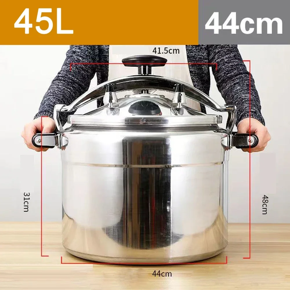 Commercial Large Capacity Pressure Cooker, Stew Pot, Kitchen Cookware, Safety Pan, Induction Cooker, 9-60L Autoclave Rice Cooker - Image 11