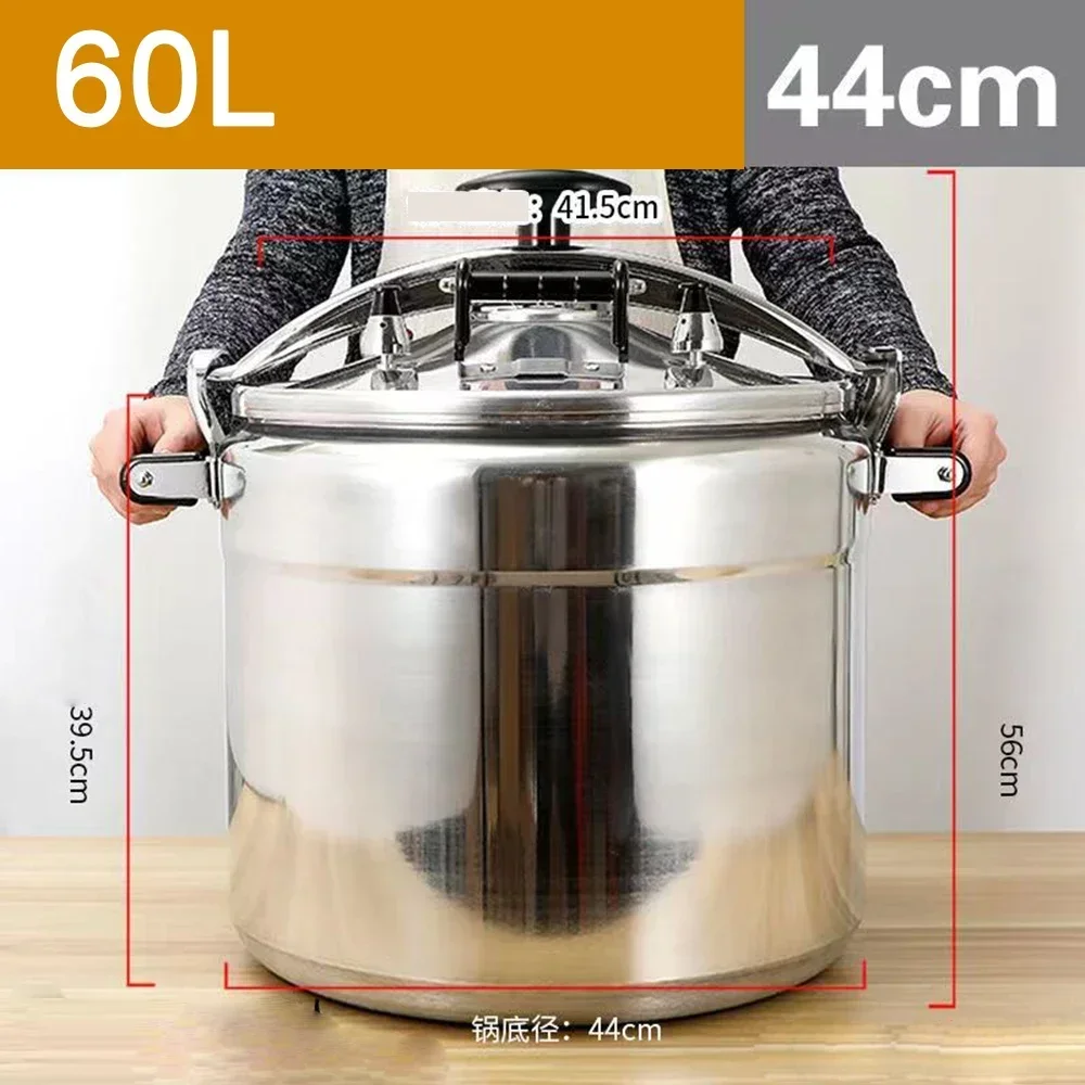 Commercial Large Capacity Pressure Cooker, Stew Pot, Kitchen Cookware, Safety Pan, Induction Cooker, 9-60L Autoclave Rice Cooker - Image 10