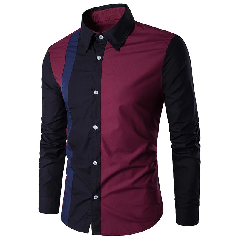 2025 new men's simple fashion long sleeve button down shirt casual lapel 3d design spring/autumn streetwear outdoor tops - Image 5